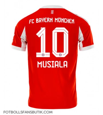 Bayern Munich Jamal Musiala #10 Replika Hemmatröja 2025-26 Kortärmad